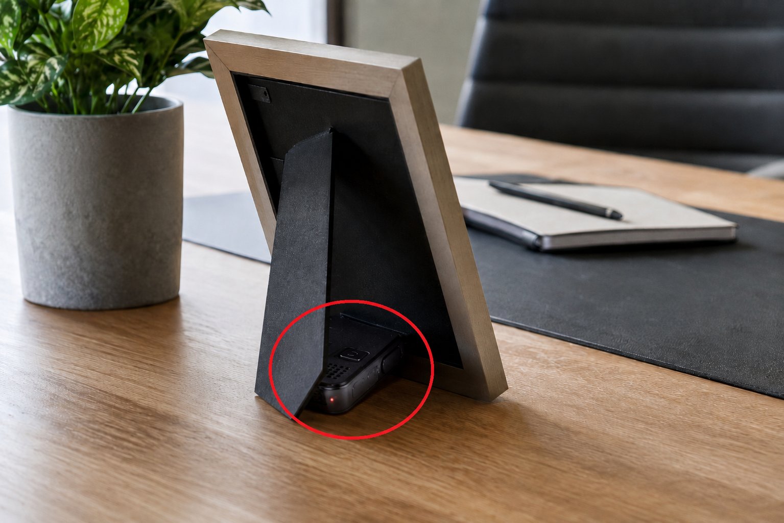 เครื่องดักฟังในห้องประชุม